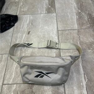 Reebok Light Gray Belt Bag